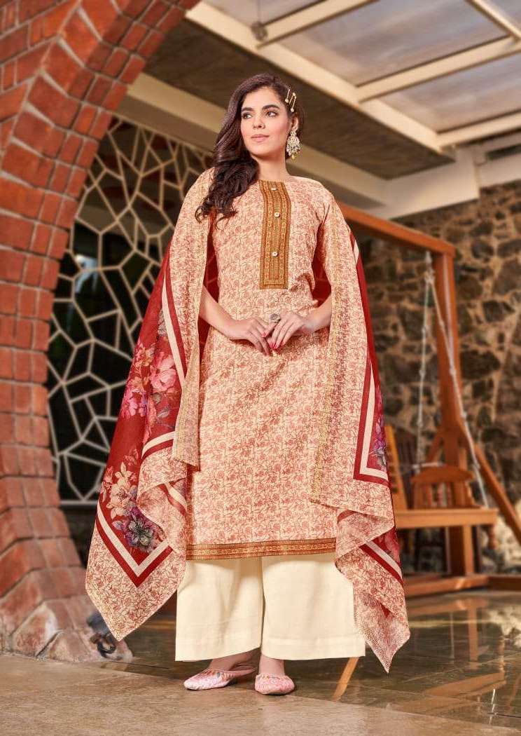 JALSA SERIES 4005 TO 4008 BY RIVAA DESIGNER WITH DIGITAL PRINTED JAM SATIN SUITS ARE AVAILABLE AT WHOLESALE PRICE