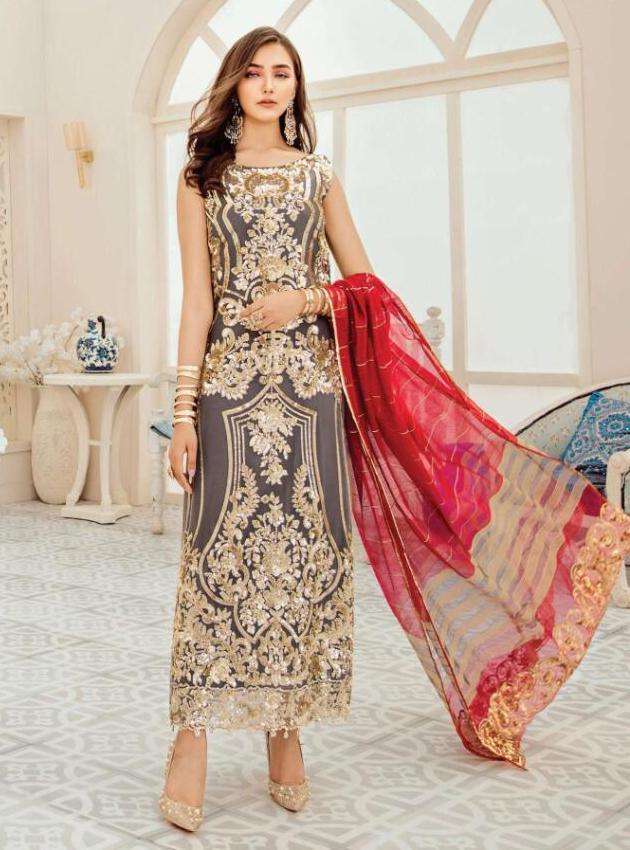 IMORZIA SERIES 75001 TO 75005 BY CHARIZMA DESIGNER WITH WORK PAKISTANI STYLE GEORGETTE SUITS ARE AVAILABLE AT WHOLESALE PRICE