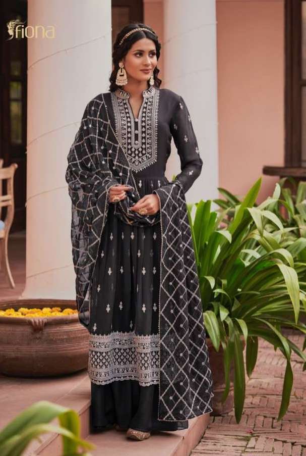 NAARATI SERIES 1321 TO 1326 BY FIONA DESIGNER WITH WORK GEORGETTE SUITS ARE AVAILABLE AT WHOLESALE PRICE