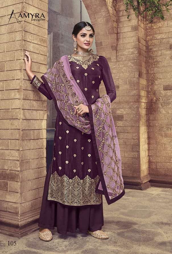 CEREMONY SERIES 101 TO 105 BY AMYRA DESIGNER WITH WORK DOLA SUITS ARE AVAILABLE AT WHOLESALE PRICE