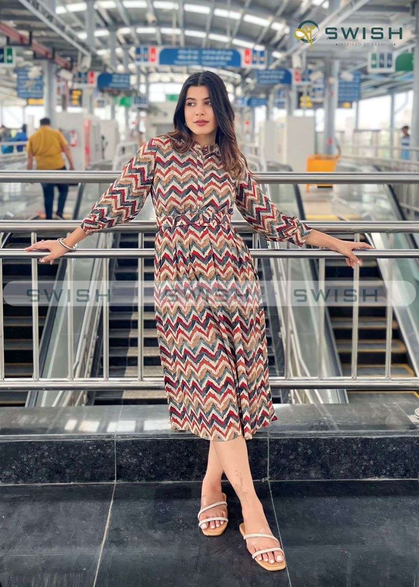 METRO GIRLS SERIES 01 TO 05 KURTI BY SWISH DESIGNER WITH DIGITAL PRINTED RAYON KURTIS ARE AVAILABLE AT WHOLESALE PRICE