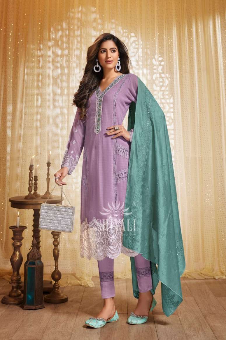 ZOYA VOL-5 SERIES 5001 TO 5005 B Y SHIVALI DESIGNER WITH WORK GEORGETTE READYMADE SUITS ARE AVAILABLE IN SINGLES AT WHOLESALE PRICE