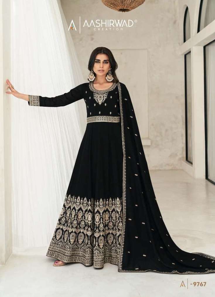 BELA SERIES 9765 TO 9769 BY GULKAND AASHIRWAD DESIGNER WITH WORK READYMADE PREMIUM SILK SUITS ARE AVAILABLE IN SINGLES AT WHOLESALE PRICE