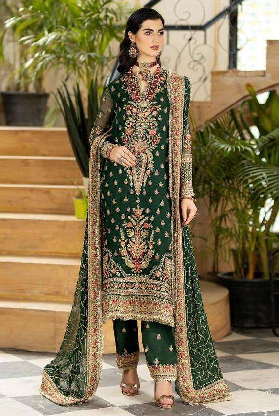 MAHNUR VOL-30 SEIRES 30001 TO 30002 BY MAHNUR FASHION DESIGNER WITH WORK GEORGETTE PAKISTANI STYLE SUITS ARE AVAILABLE AT WHOLESALE PRICE