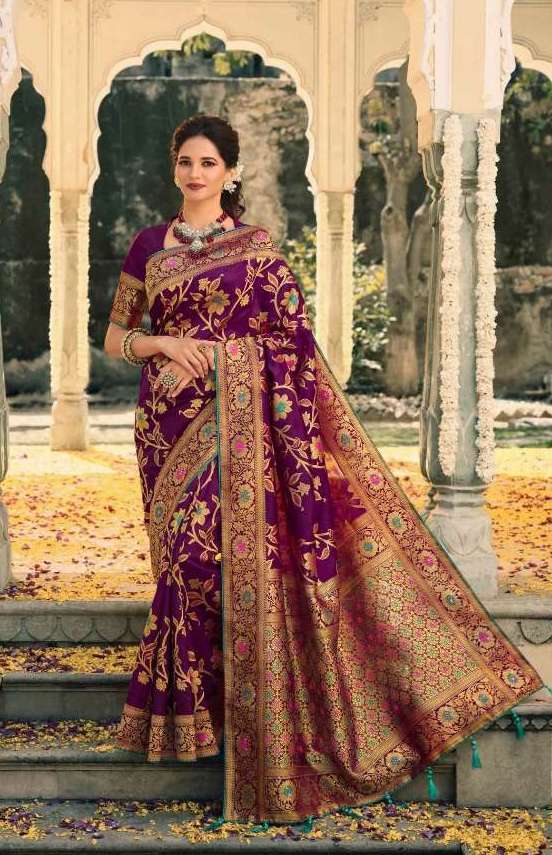 SWAROVSKI SILK SERIES 2201 TO 2210 SAREE BY PANKH DESIGNER SILK SAREES ARE AVAILABLE AT WHOLESALE PRICE