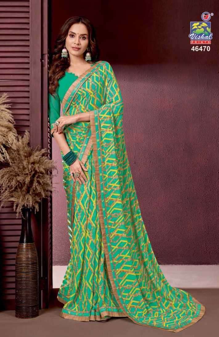 BHUMI SERIES 46767 TO 46478 SAREE BY VISHAL DESIGNER WITH DIGITAL PRINTED FANCY SAREES ARE AVAILABLE AT WHOLESALE PRICE