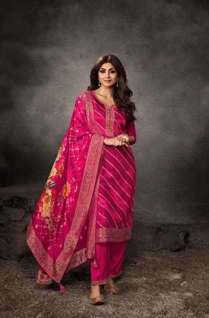 SHILPA VOL-11 SERIES 1321 TO 1324 BY VATSAM DESIGNER WITH WORK VISCOSE DOLA JACQUARD READYMADE SUITS ARE AVAILABLE AT WHOLESALE PRICE