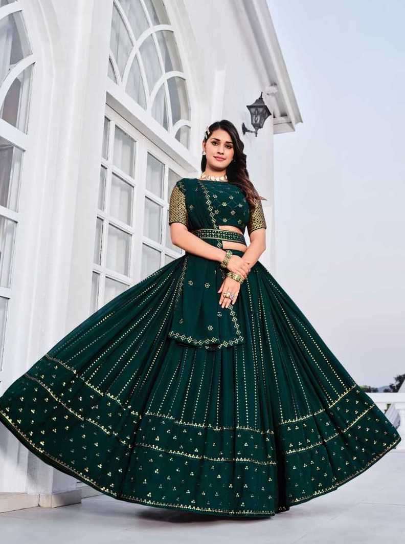 girlish vol 3 series 161 to 169 by shubhkala designer with work georgette lehengas are available at wholesale price 2024 01 23 15 47 51
