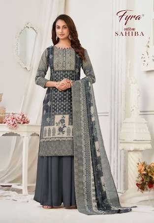 SAHIBA SERIES 101 TO 110 BY FYRA DESIGNER WITH PRINTED SOFT COTTON SUITS ARE AVAILABLE AT WHOLESALE PRICE