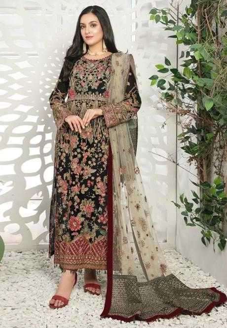 EMAAN ADEEL PREMIUM COLLECTION VOL-4 SERIES 4001 TO 4003 BY MAHUNUR FASHION DESIGNER WITH WORK PAKISTANI STYLE GEORGETTE SUITS ARE AVAILABLE AT WHOLESALE PRICE