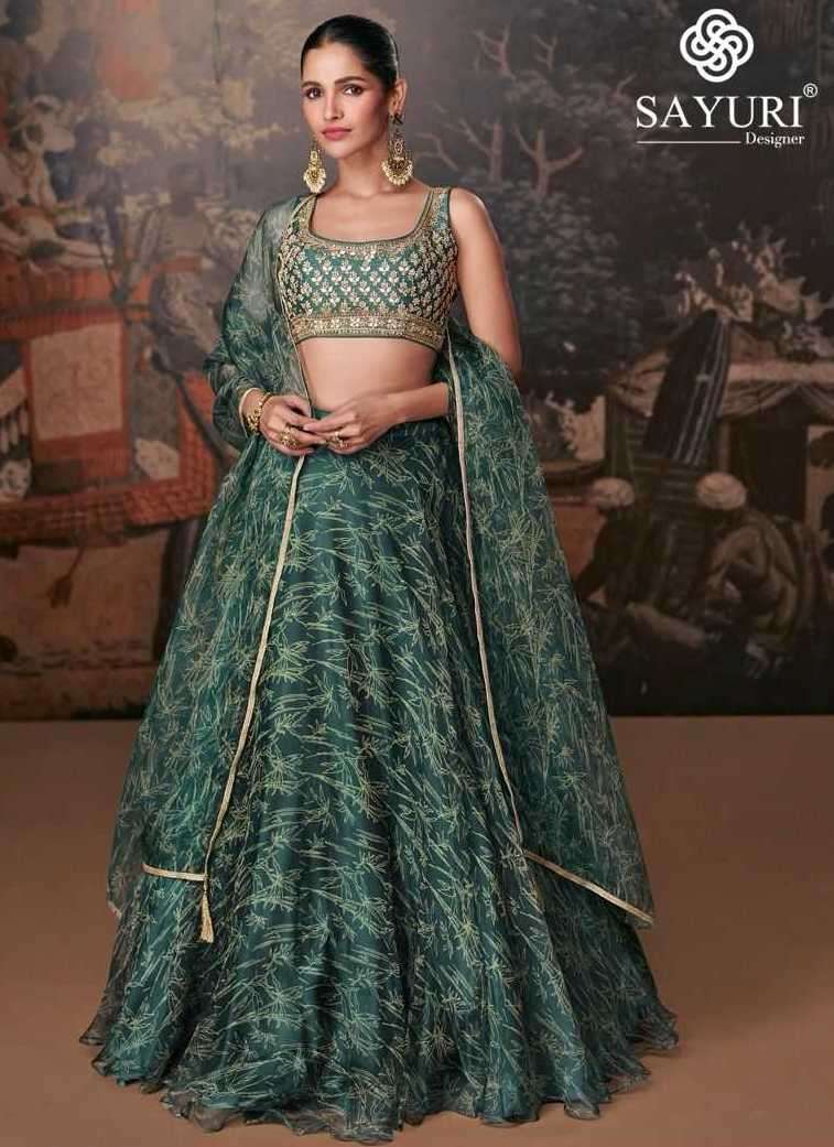 MIRANA SERIES 5411 TO 5413 BY SAYURI DESIGNER WITH PRINTED AND WORK READYMADE LEHENGA ARE AVAILABLE AT WHOLESALE PRICE