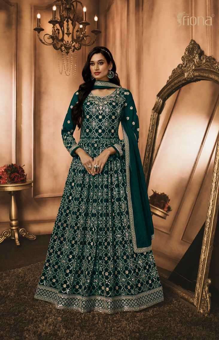 SEHNAAZ SERIES 51211 TO 51216 BY FIONA DESIGNER WITH WORK GEPORGETTE READYMADE SUITS ARE AVAILABLE AT WHOLESALE PRICE