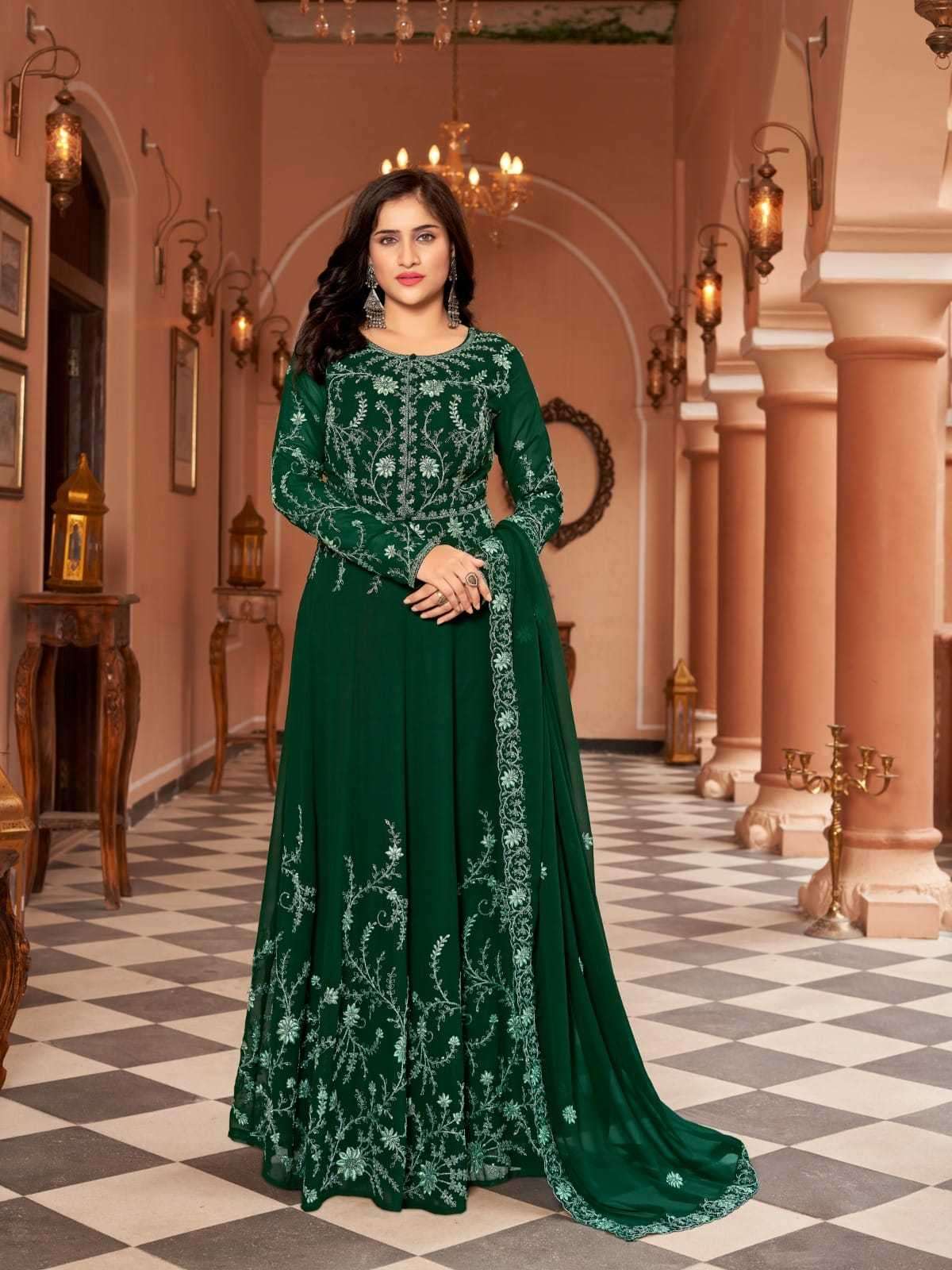 SWATI SERIES 1009 TO 1012 BY SWAGAT DESIGNER WITH WORK GEORGETTE SUITS ARE AVAILABLE AT WHOLESALE PRICE