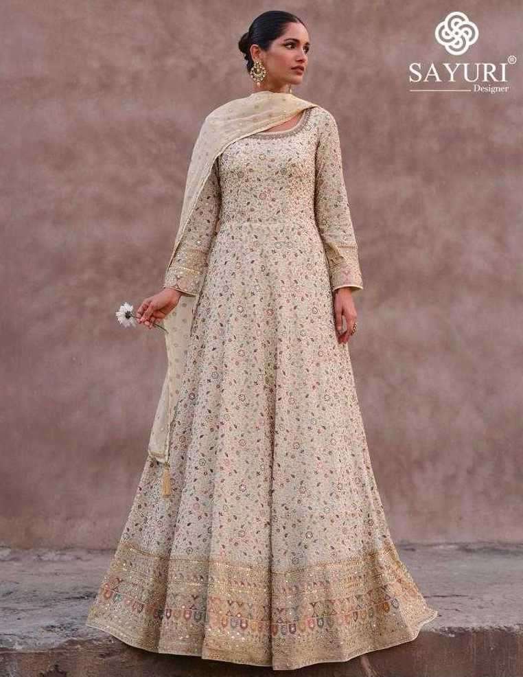 ADVIRA NX SERIES 5417 TO 5418 BY SAYURI DESIGNER WITH WORK READYMADE GEORGETTE SUITS ARE AVAILABLE AT WHOLESALE PRICE