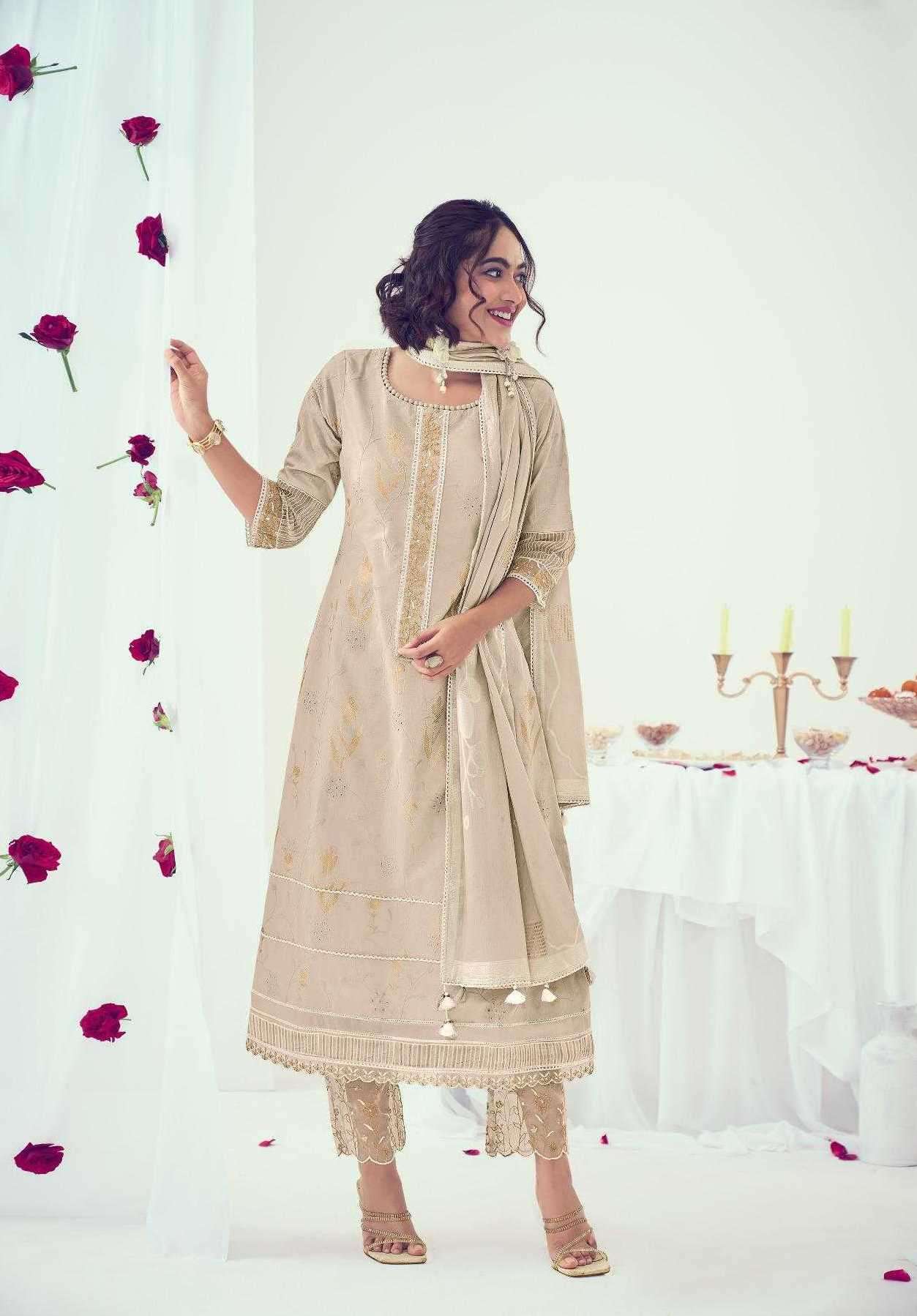 DAWAT SERIES 8991 TO 8996 BY JAY VIJAY DESIGNER WITH PRINTED AND EMBROIDERY WORK COTTON SUITS ARE AVAILABLE AT WHOLESALE PRICE