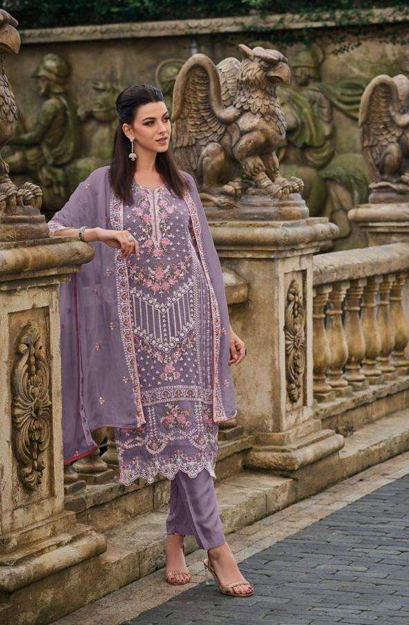 FEMINA COLOUR EDITION VOL-2 SERIES 1219A TO 1219D BY ZAVERI DESIGNER WITH WORK SOFT ORGANZA READYMADE SUITS ARE AVAILABLE IN SINGLES AT WHOLESALE PRICE