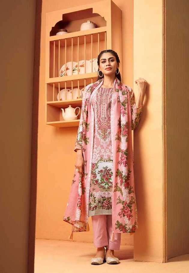 MUSAFIR VOL-3 SERIES 2701 TO 2706 BY RINAZ ARTZ DESIGNER WITH DIGITAL PRINTED LAWN CAMBRIC SUITS ARE AVAILABLE AT WHOLESALE PRICE