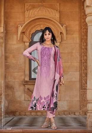 SHYLAH SERIES 1001 TO 1006 BY FIDA DESIGNER PRINTED COTTON PAKISTANI STYLE SUITS ARE AVAILABLE AT WHOLESALE PRICE