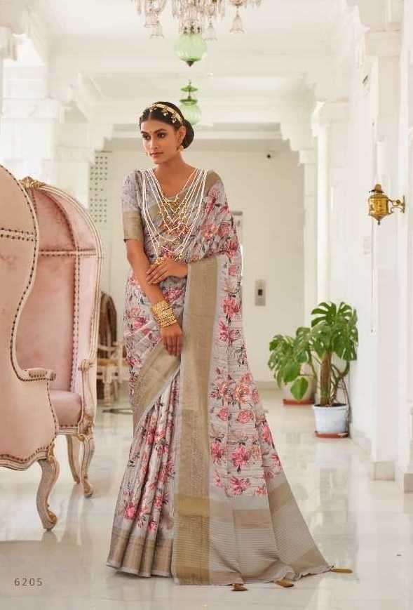 NAMAMI SERIES 6201 TO 6208 SAREE BY PANKH DESIGNER SATIN SILK SAREES ARE AVAILABLE AT WHOLESALE PRICE