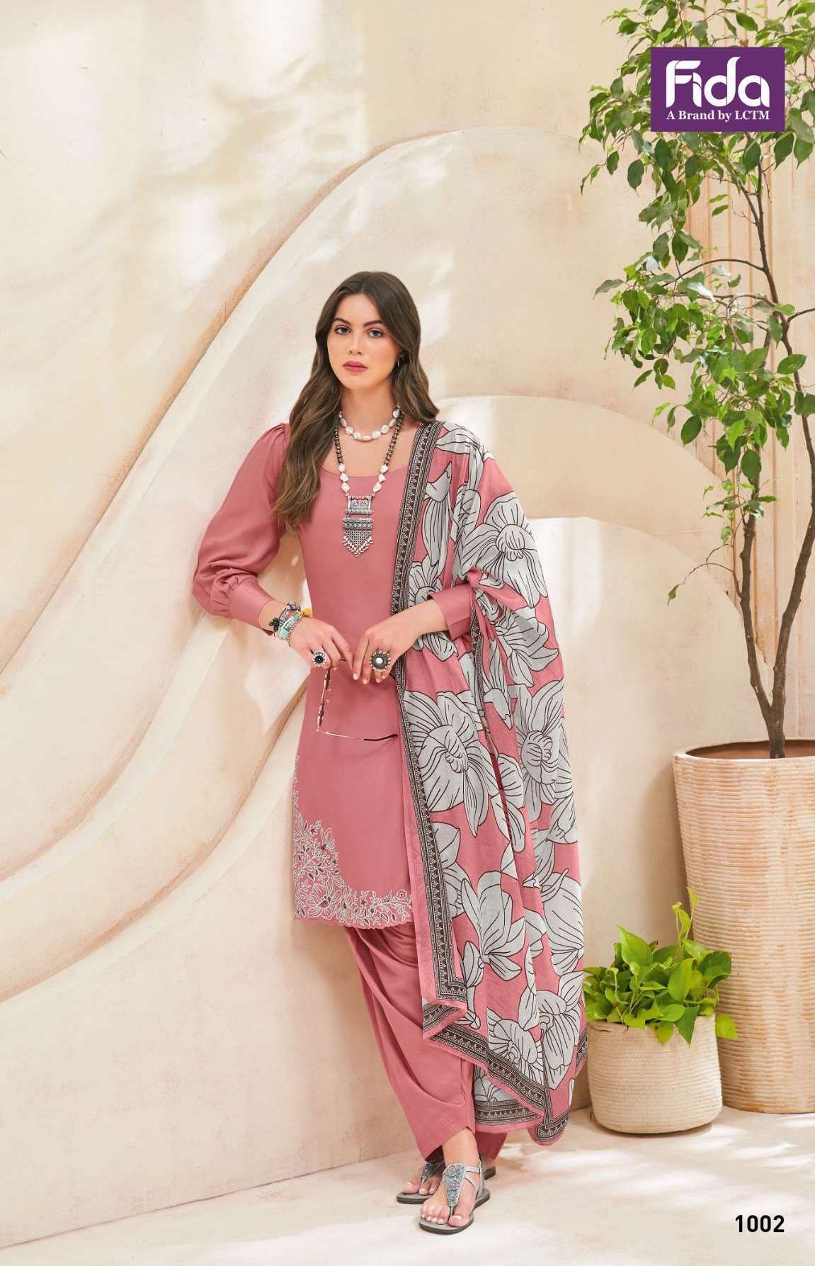 KEEVA SERIES 1001 TO 1006 BY FIDA DESIGNER WITH WORK COTTON SUITS ARE AVAILABLE AT WHOLESALE PRICE