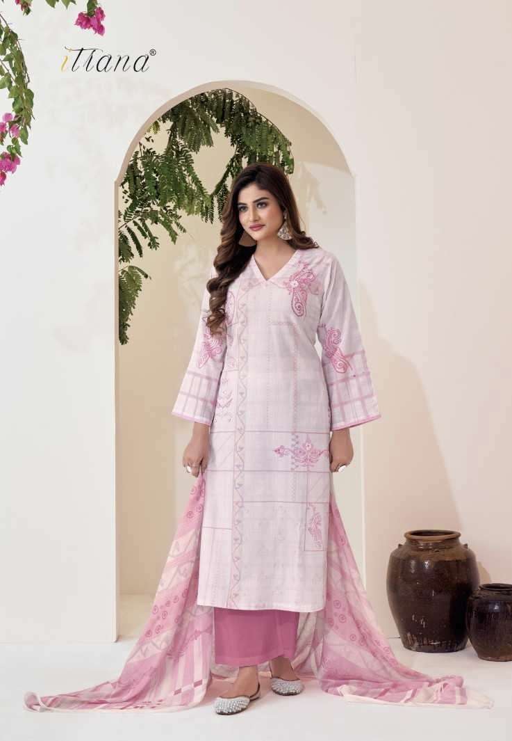 LAMHE SERIES 1700 BY ITRANA DESIGNER PRINTED AND WORK LAWN COTTON SUITS ARE AVAILABLE AT WHOLESALE PRICE