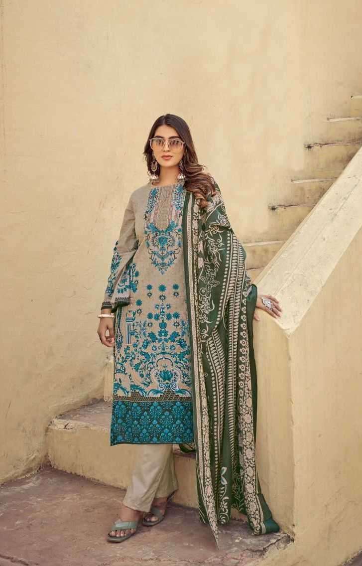 NAIRA NX VOL-56 SERIES 10001 TO 10004 BY SANIYA TRENDZ DESIGNER PRINTED AND WORK COTTON SUITS ARE AVAILABLE AT WHOLESALE PRICE