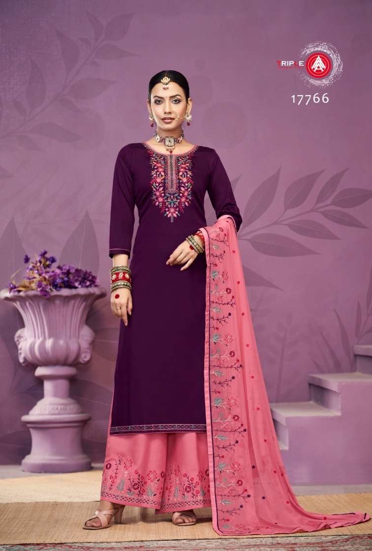 KALASH EDITION-8 SERIES 17751 TO 17756 BY KALARANG DESIGNER WITH WORK JAM COTTON SUITS ARE AVAILABLE AT WHOLESALE PRICE
