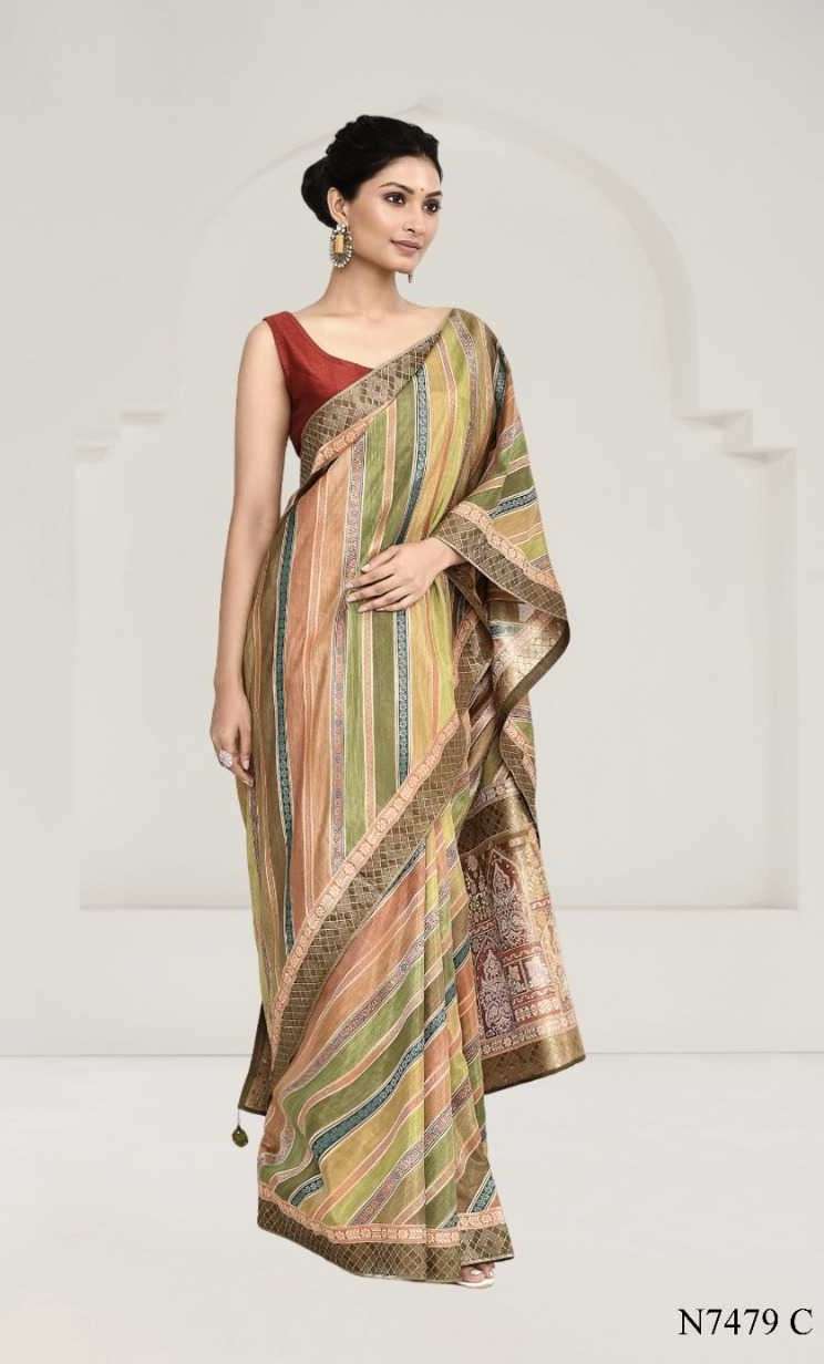 NARAYANI SERIES 43000 SAREE BY MAHOTSAV DESIGNER SATIN SILK SAREES ARE AVAILABLE AT WHOLESALE PRICE 