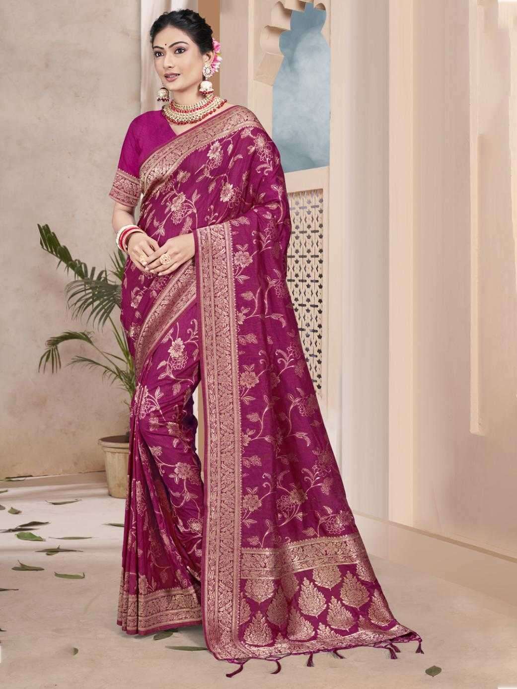 KAMDHENU VOL-9 SERIES 1001 TO 1006 SAREE BY BUNAWAT DESIGNER COTTON SILK SAREES ARE AVAILABLE AT WHOLESALE PRICE