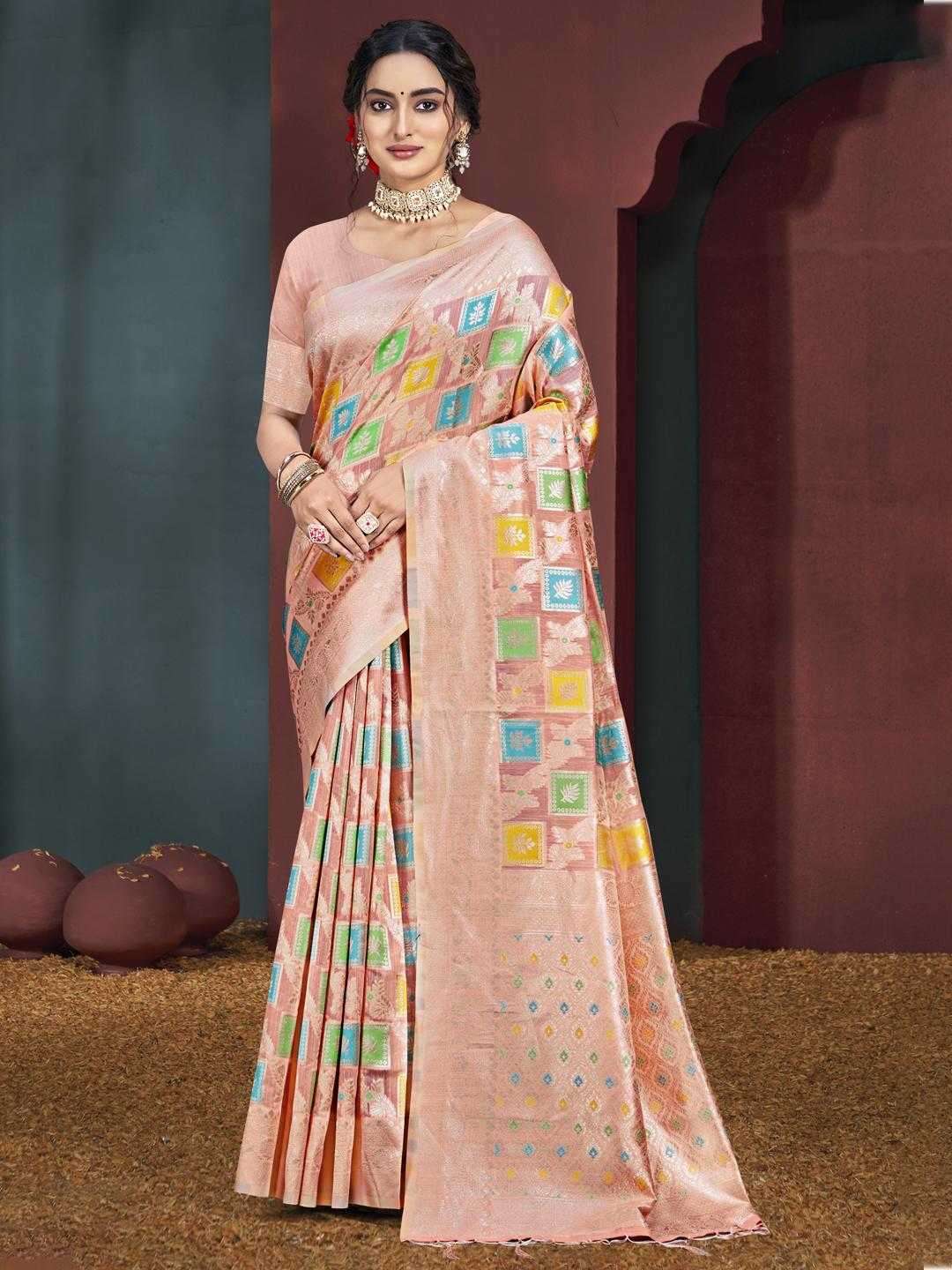 SWAPNIL COTTON SERIES 1001 TO 1006 SAREE BY BUNAWAT DESIGNER COTTON SILK SAREES ARE AVAILABLE AT WHOLESALE PRICE