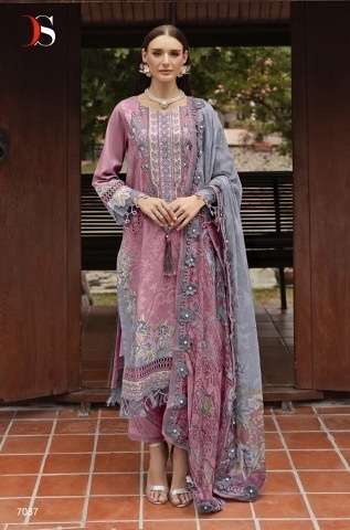  BLISS LAWN 24 VOL-2 SERIES 7081 TO 7088 BY DEEPSY DESIGNER PAKISTANI STYLE COTTON SUITS ARE AVAILABLE AT WHOLESALE PRICE