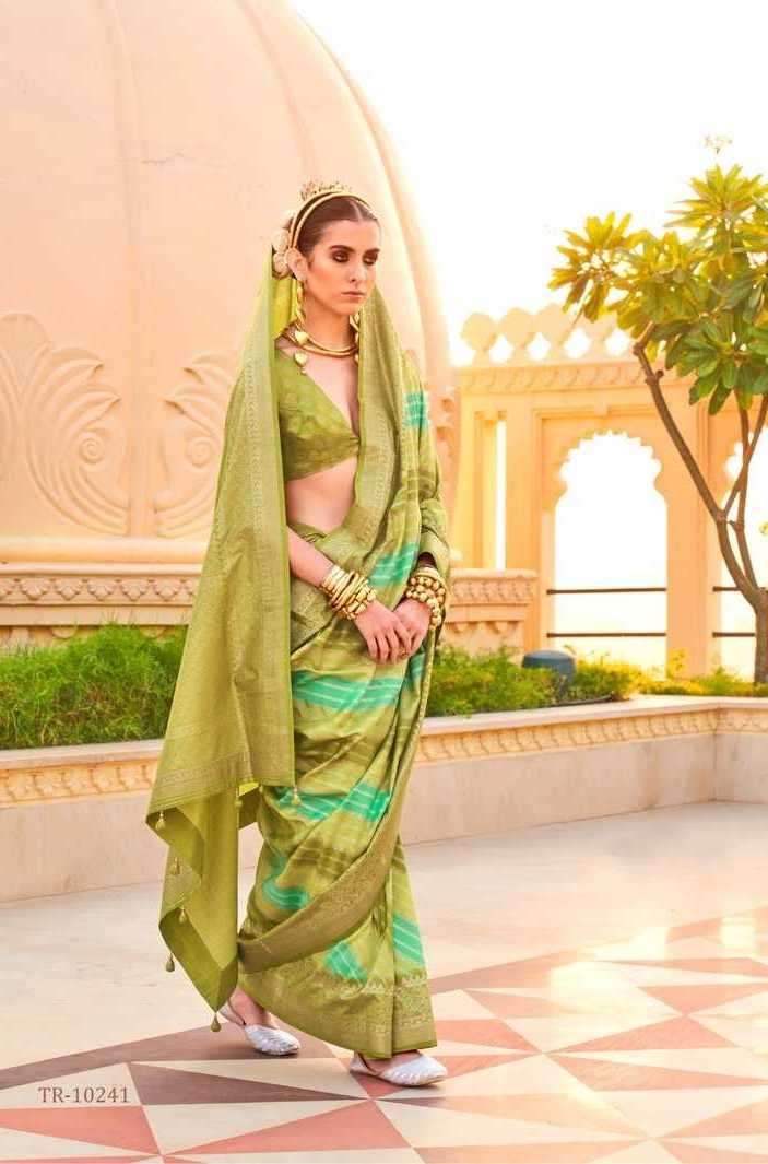 PRATHA SERIES 10237 TO 10247 SAREE BY TRIRATH DESIGNER SILK SAREES ARE AVAILABLE AT WHOLESALE PRICE