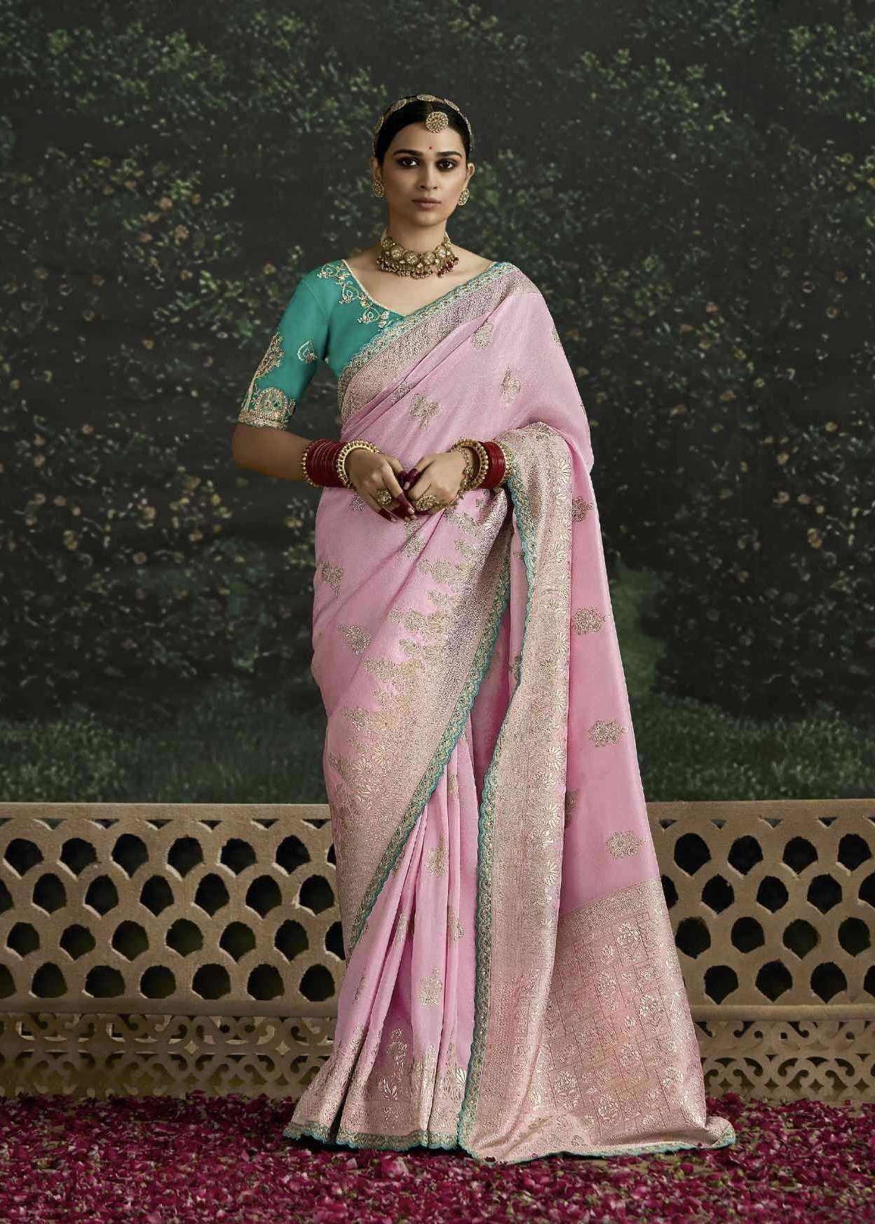 BAISA SERIES 308 TO 318 SAREE BY KIMORA SINDHURI DESIGNER WORK DOLA SILK SAREES ARE AVAILABLE AT WHOLESALE PRICE