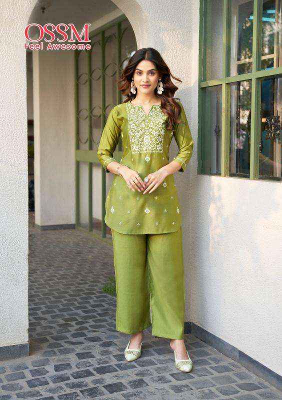 VAMA VOL-2 SERIES 2001 TO 2006 BY OSSM DESIGNER WORK VISCOSE CO ORD SETS ARE AVAILABLE AT WHOLESALE PRICE