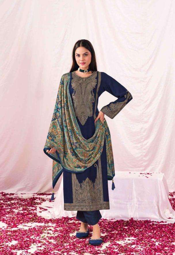 ZAYFA SERIES 6039 BY SIMAR DESIGNER VISCOSE PASHMINA JACQUARD SUITS ARE AVAILABLE AT WHOLESALE PRICE