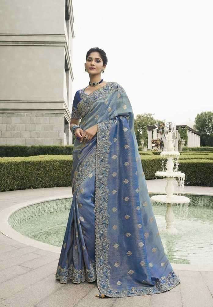 BRIDAL HERITAGE SERIES 4001 TO 4012 BY SULAKSHMI DESIGNER WORK TISSUE SILK SAREES ARE AVAILABLE AT WHOLESALE PRICE