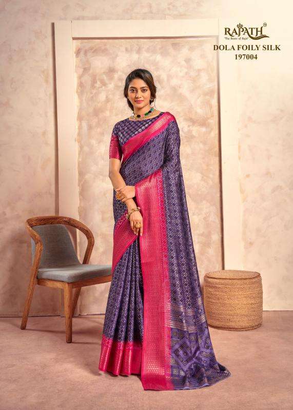 CELO SILK SERIES 197001 TO 197006 SAREE BY RAJPATH DESIGNER SOFT DOLA SILK SAREES ARE AVAILABLE AT WHOLESALE PRICE