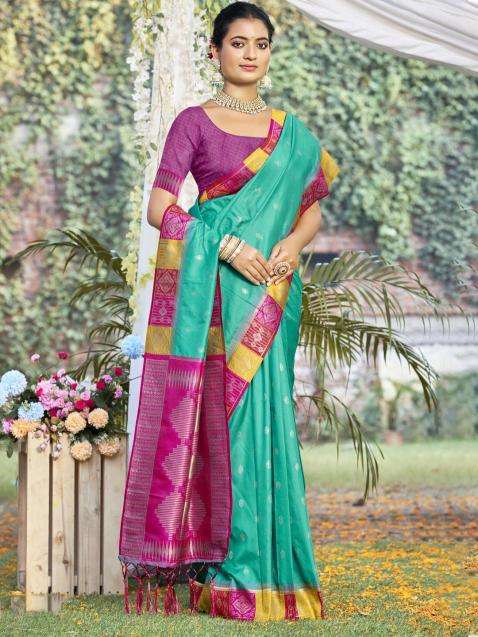 RALEMPIRE SERIES 1001 TO 1006 SAREE BY BUNAWAT DESIGNER SILK SAREES ARE AVAILABLE AT WHOLESALE PRICE