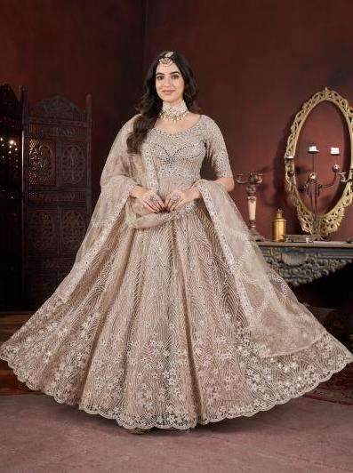 SAJDA SERIES 31001 TO 31004 LEHENGA BY SHUBHKALA DESIGNER HEVAY WORK READYMADE LEHENGAS ARE AVAILABLE AT WHOLESALE PRICE