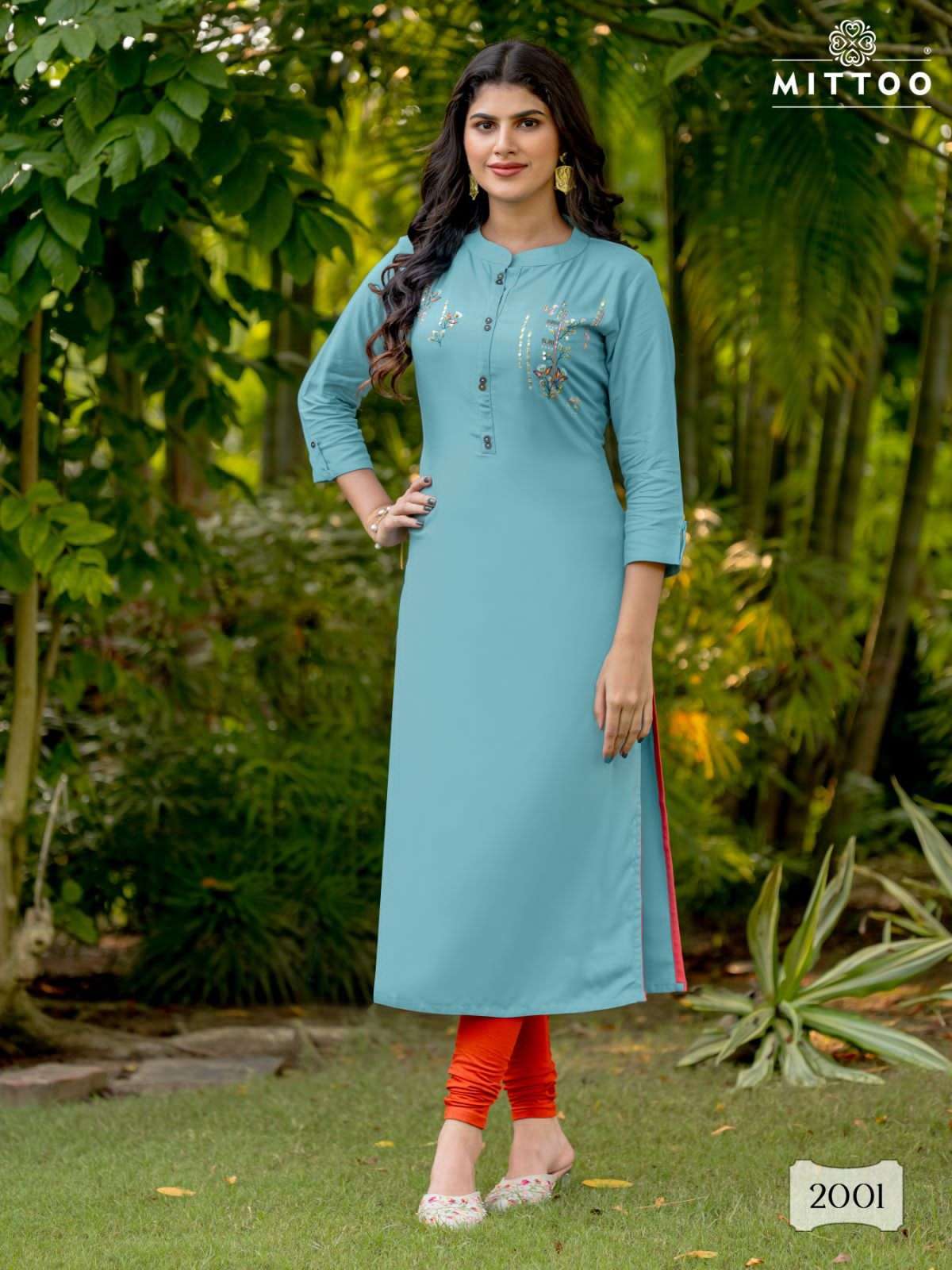 EXOTICA SERIES 2001 TO 2006 KURTI BY MITTO DESIGNER PRINTED AND HAND WORK RAYON KURTIS ARE AVAILABLE AT WHOLESALE PRICE