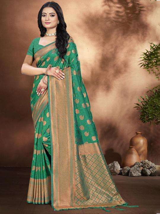 PANKHUDI SILK SERIES 1001 TO 1006 SAREE BY BUNAWAT DESIGNER SILK SAREES ARE AVAILABLE AT WHOLESALE PRICE