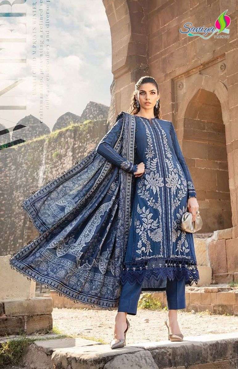 MARIA B RAYON COLLECTION VOL-25 SERIES 25001 TO 25002 BY SANIYA TRENDZ DESIGNER EMBROIDERY WORK RAYON PAKISTANI STYLE SUITS ARE AVAILABLE AT WHOLESALE PRICE