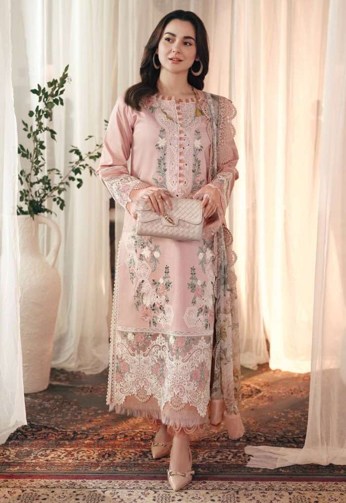 OMBRE NX VOL-25 SERIES 25000 BY SANIYA TRENDZ DESIGNER CHIKANKARI EMBROIDERY WORK COTTON PAKISTANI STYLE SUITS ARE AVAILABLE AT WHOLESALE PRICE