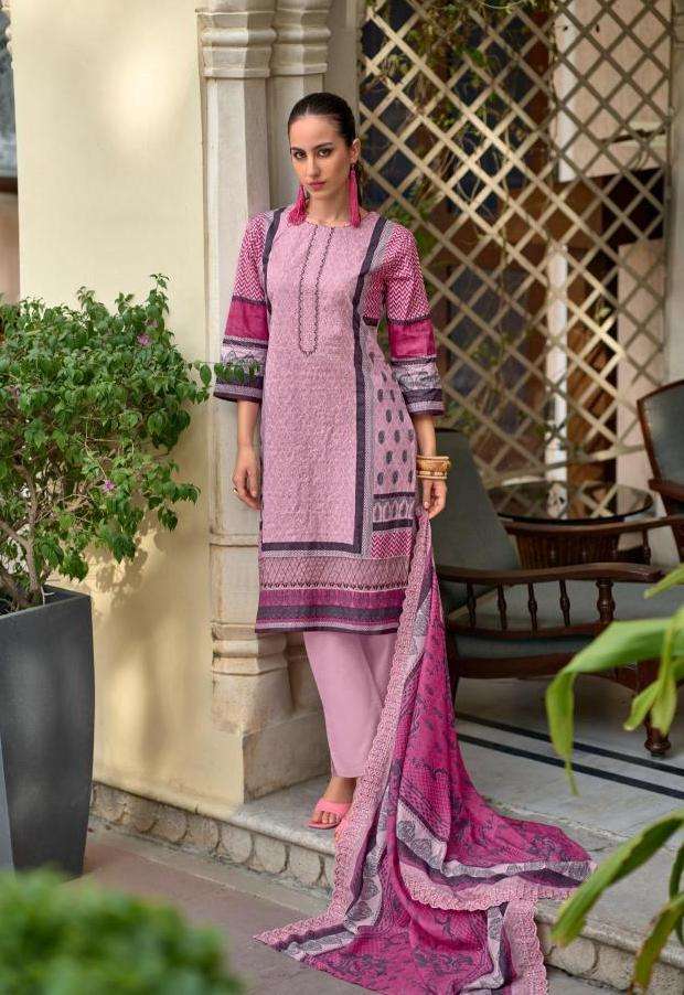 BIN SAEED SUPER HIT SERIES 9001 TO 9004 BY DEEPSY DESIGNER EMBROIDERY WORK STRAIGHT COTTON SUITS ARE AVAILABLE AT WHOLESALE PRICE