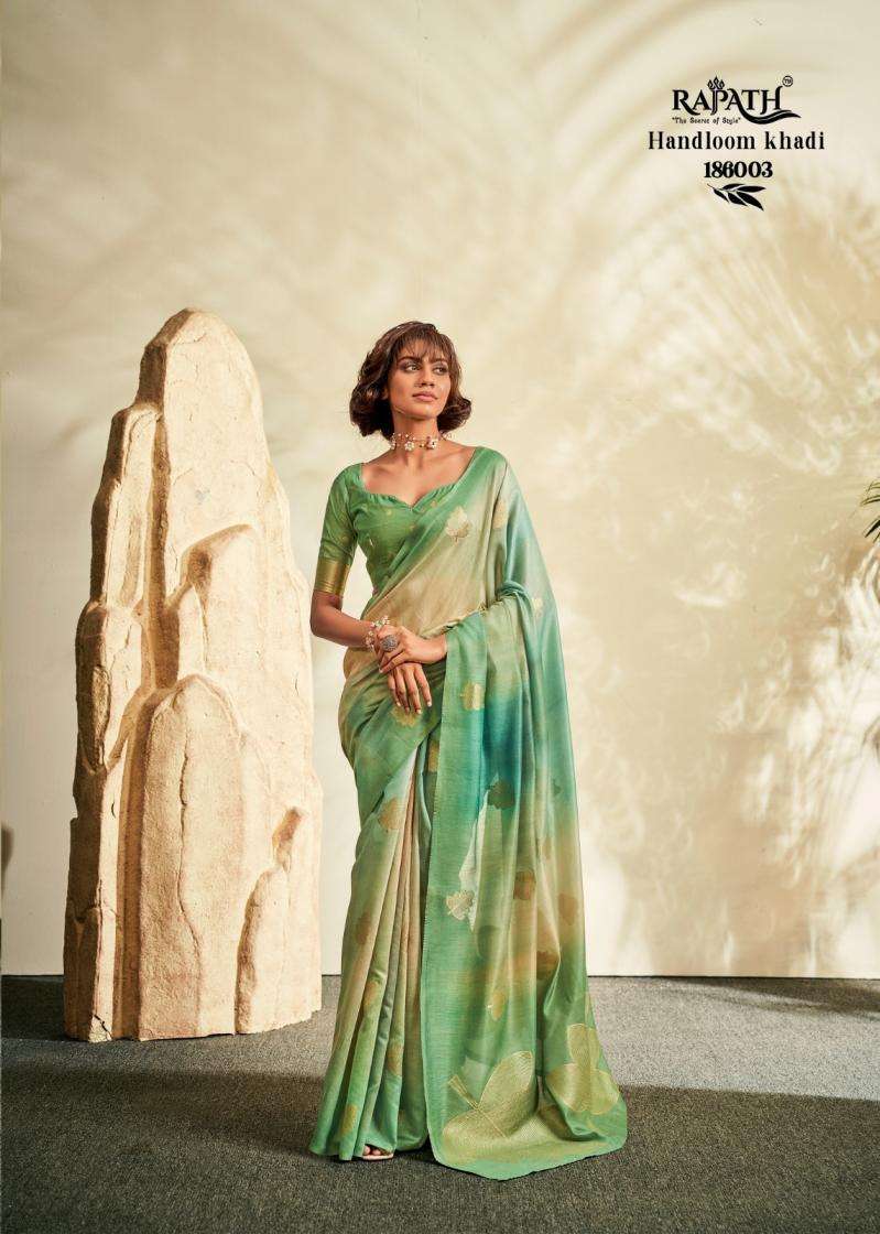 ASOPALAVA SERIES 18001 TO 18006 SAREE BY RAJPATH DESIGNER HANDLOOM SILK SAREES ARE AVAILABLE AT WHOLESALE PRICE