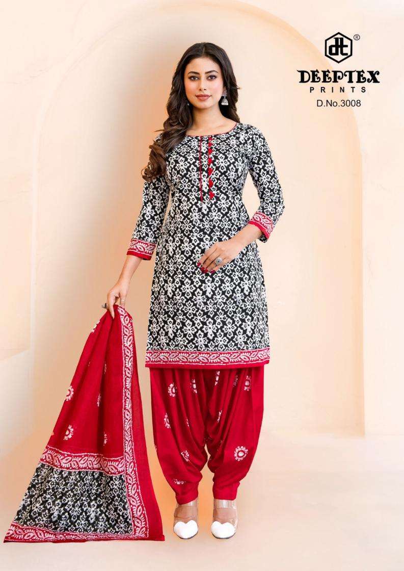 BATIK PLUS VOL-30 SERIES 3001 TO 3010 BY DEEPTEX DESIGNER WITH PRINTED COTTON SUITS ARE AVAILABLE AT WHOLESALE PRICE