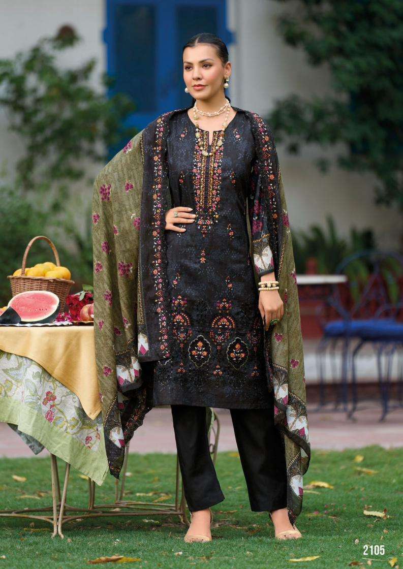 BIN SAEED LAWN COLLECTION VOL-21 SERIES 2101 TO 2106 BY SHREE FABS DESIGNER PRINTED AND WORK CCOTTON PAKISTANI STYLE SUITS ARE AVAILABLE AT WHOLESALE PRICE