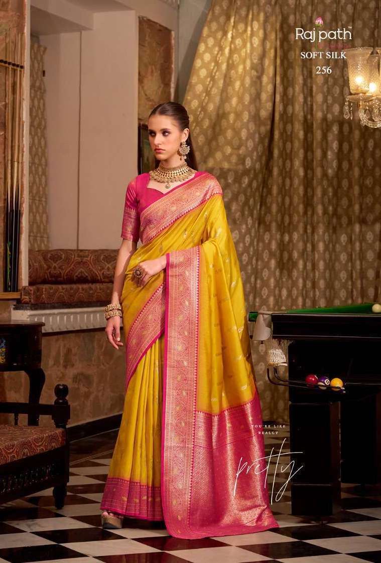 GATHA SERIES 255 TO 262 SAREE BY RAJPATH DESIGNER SILK SAREES ARE AVAILABLE AT WHOLESALE PRICE