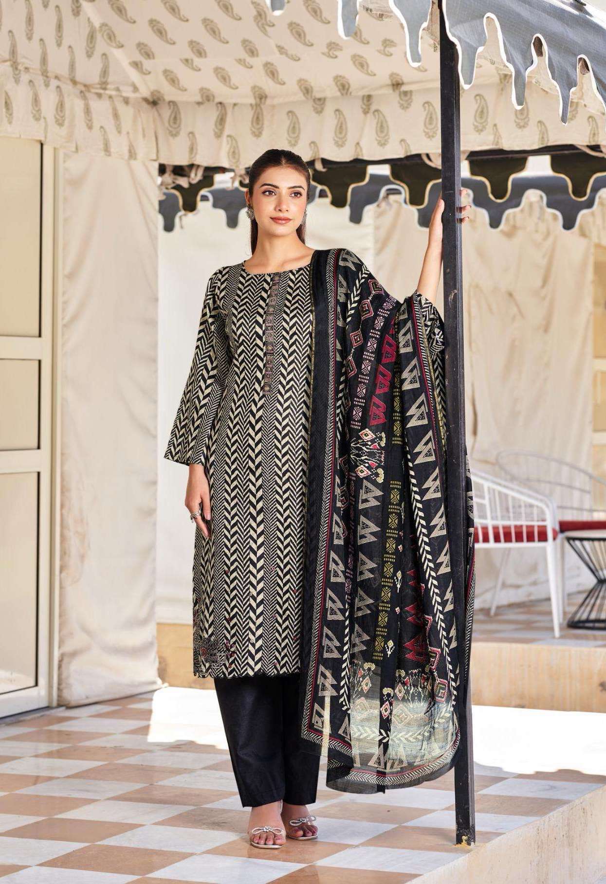 NYASIA SERIES 1201 TO 1205 BY MUMTAZ ARTS DESIGNER PRINTED AND WORK JAM SATIN SUITS ARE AVAILABLE AT WHOLESALE PRICE