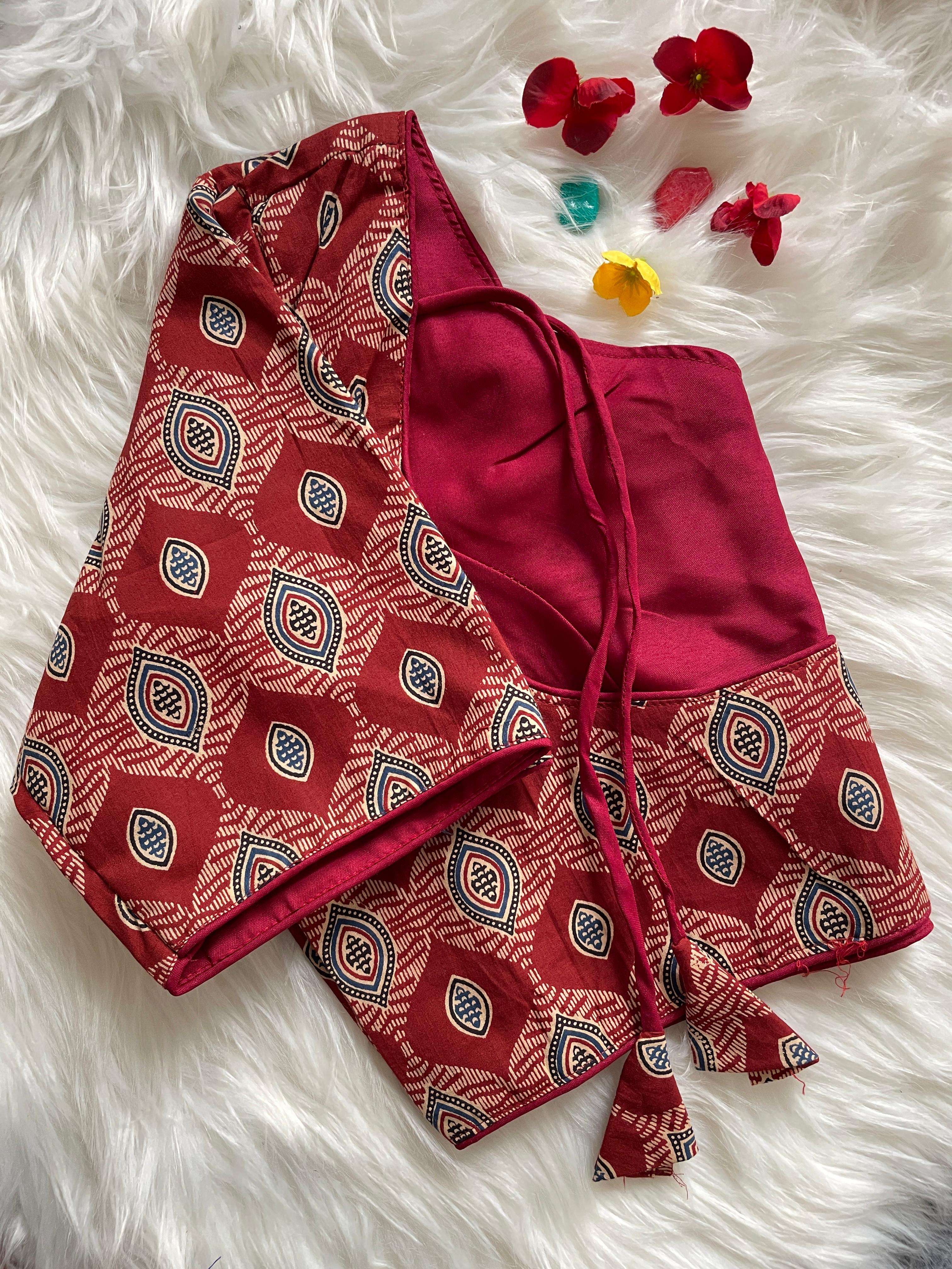 READYMADE BLOUSE SERIES 186 DESIGNER COTTON PADED READYMADE BLOUSES ARE AVAILABLE AT WHOLESALE PRICE